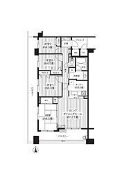 パークビューステージ東陽町 4LDKの間取図画像