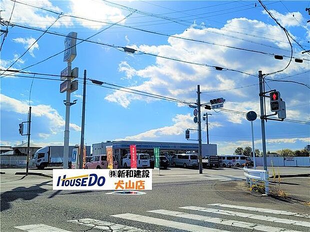 ローソン犬山楽田安師店 450m