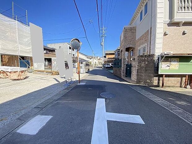 前面道路