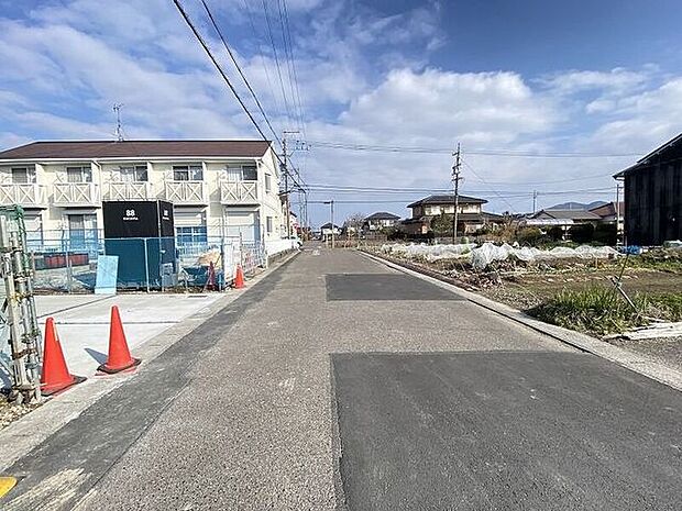 前面道路