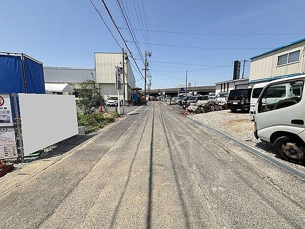前面道路