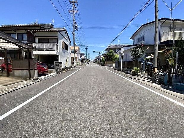 前面道路