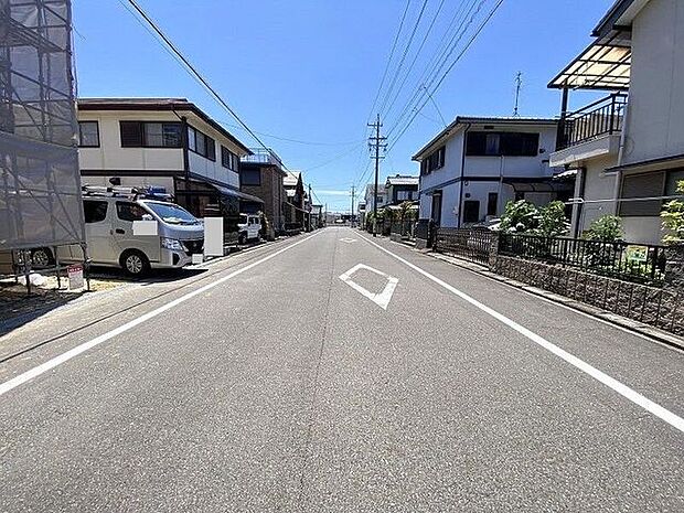 前面道路