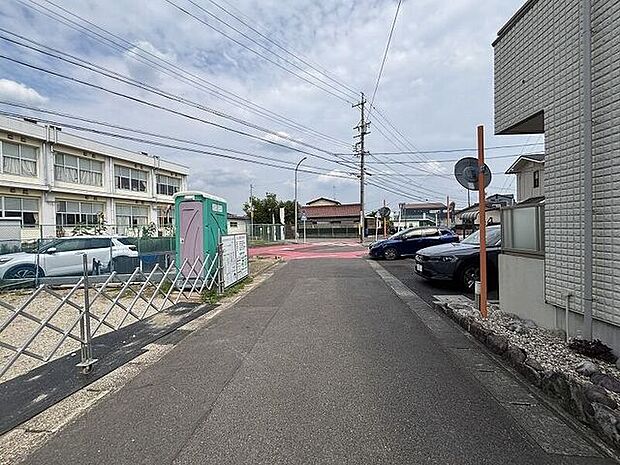 前面道路