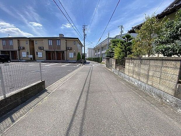 前面道路