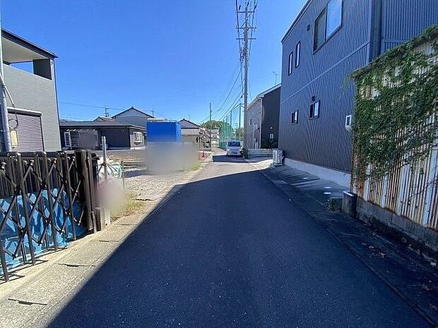 前面道路