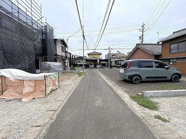 前面道路