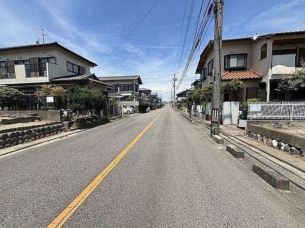 前面道路
