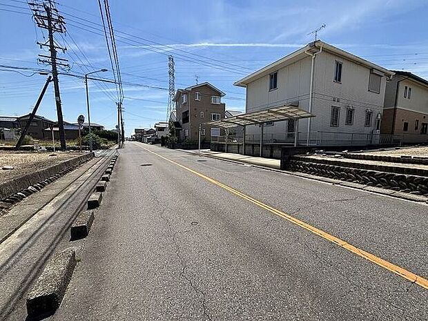 前面道路