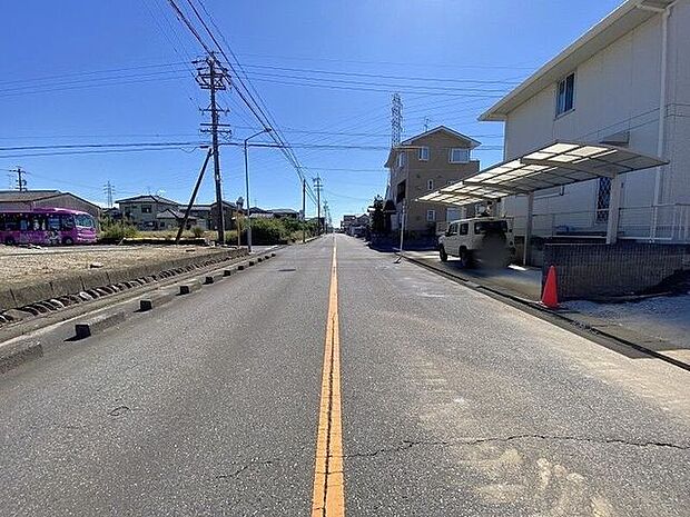前面道路