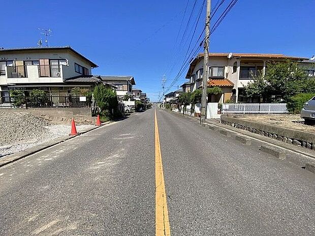 前面道路