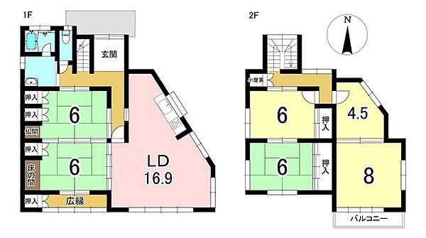 間取り：323000534989