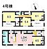 間取り：4号棟　4LDK+S　土地面積201.13m2　建物面積118.42m2