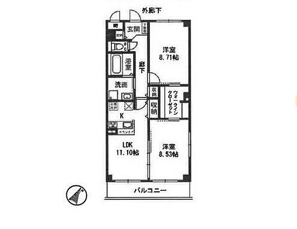 画像2:間取