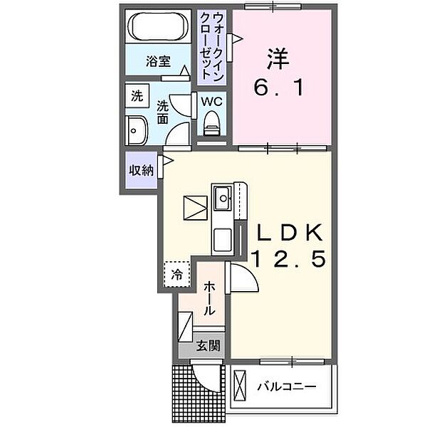 同じ建物の物件間取り写真 - ID:208009336806