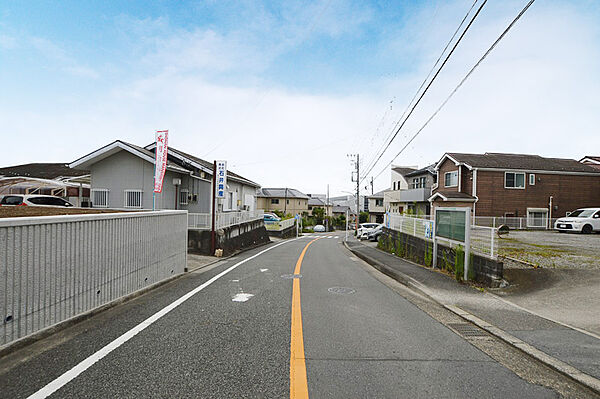 前面道路