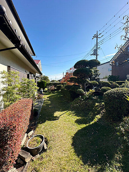 お庭
