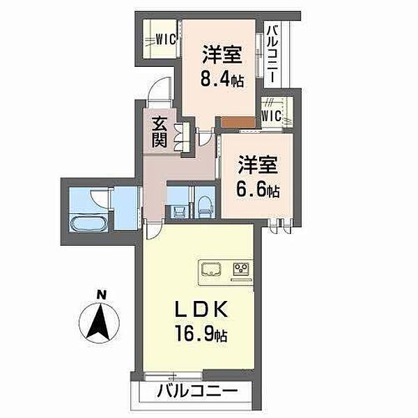 同じ建物の物件間取り写真 - ID:238006860036