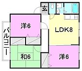 サンガーデン西長戸　Ａ棟のイメージ