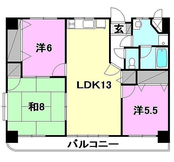 同じ建物の物件間取り写真 - ID:238007252518