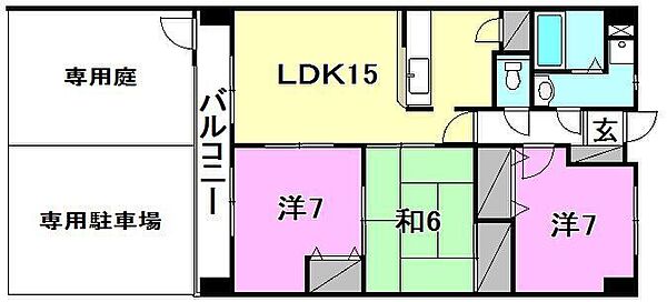 同じ建物の物件間取り写真 - ID:238007259846