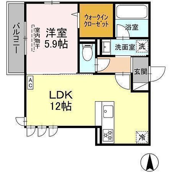 同じ建物の物件間取り写真 - ID:238007306533