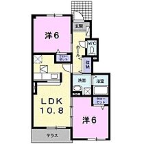 ア　ピアチェーレ　4 102 号室 ｜ 愛媛県松山市桑原5丁目（賃貸アパート2LDK・1階・53.81㎡） その2