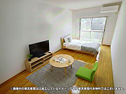 シングル花夢 203 号室 2階1Kのリビング/ダイニング