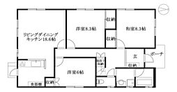Ｇｒａｎｄ　Ｓｏｌｅｉｌ（1階のみ賃貸） 1階3LDKの間取り