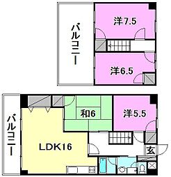 グランジュール 4LDKの間取図画像