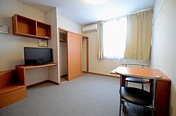 レオパレス蒼　2 204 号室 2階1Kのリビング/ダイニング