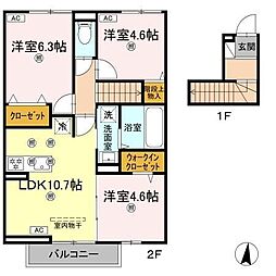間取図画像 3LDK