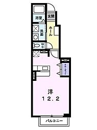 シトラスイン ワンルームの間取図画像