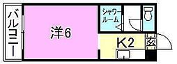 間取図画像 1K