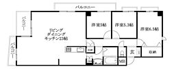 ロイヤルメゾン岩崎町 3LDKの間取図画像
