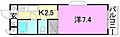 カーサグラン桑原2階2.7万円