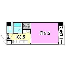 RENO13APARTMENT 1Kの間取図画像