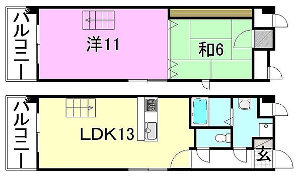 同じ建物の物件間取り写真 - ID:238006451045