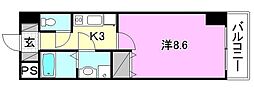 間取図画像 1K