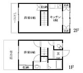 緑風館山西メゾネットのイメージ