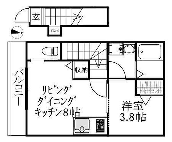 同じ建物の物件間取り写真 - ID:238007290067