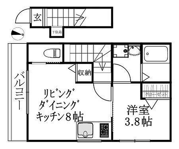 同じ建物の物件間取り写真 - ID:238007290159