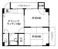 メロディーハイツ久万の台4階3.4万円