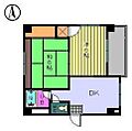 大森フラット室町3階4.4万円