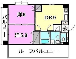 間取図画像 2DK
