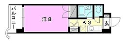 間取図画像 1K