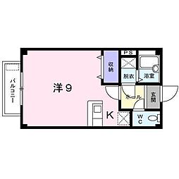 間取図画像 1K