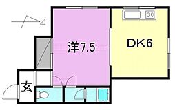 間取図画像 1DK