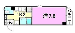 間取図画像 1K