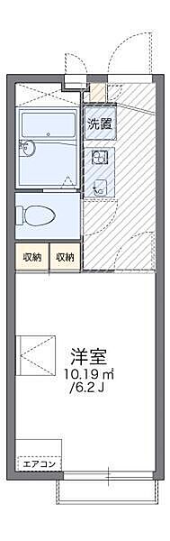 レオパレスクレセント山越 105 号室｜愛媛県松山市山越2丁目(賃貸アパート1K・1階・19.87㎡)の写真 その2